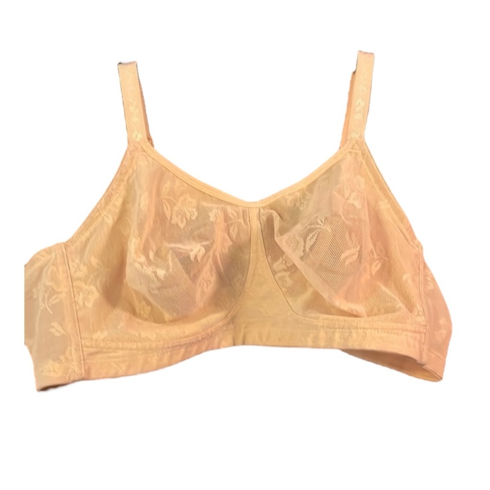 Wacoal Soft Cup Lace Free Mesh Lace Bra. 40D EUC